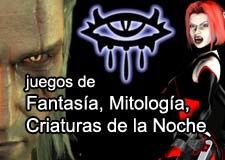 Juegos de Fantasía, Mitología y las Criaturas de la Noche
