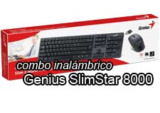 SlimStar 8000 de Genius un Combo Teclado/Ratón Inalámbrico