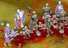 Monstruos, sangre y muertos.