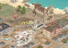 El centro de la ciudad.