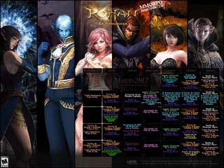 ROHAN: La Venganza Calendario Eventos Marzo