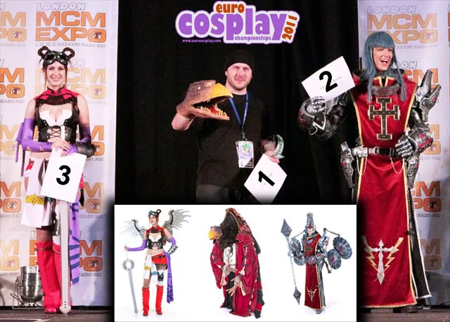 MCM Expo Comic Con London Octubre 2011 / Ganadores Euro Cosplay Championship