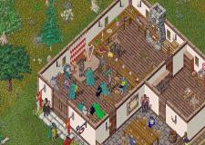 Ultima Online - Taberna de alguna de las tantas poblaciones.